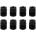Bambu Lab Anti-Vibration Feet - P1S, P1P, X1C, X1E (FAZ004-N)