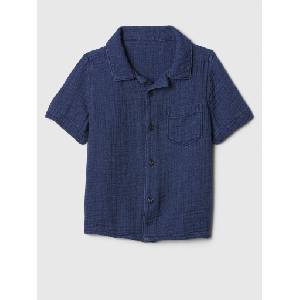 GAP Бебешка муселинова риза GAP GAP | Sin | Момчешки | 98