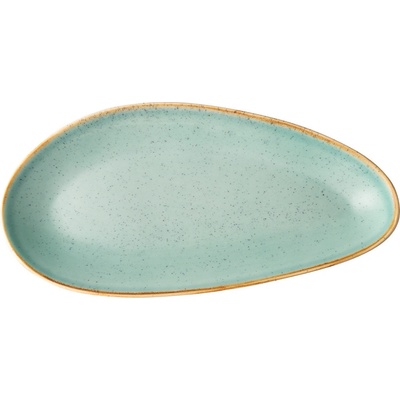 Tanier oválny Sand tyrkysový 30 cm – Gaya
