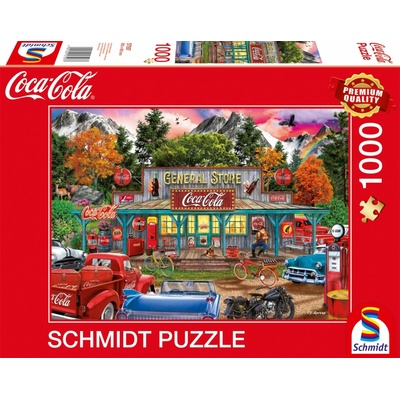 SCHMIDT Obchůdek s Coca Colou 1000 dílků