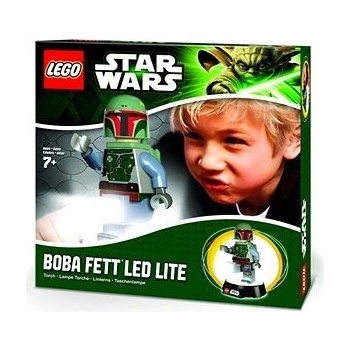 Lego Lights Star Wars Boba Fett baterka a nočná lampa