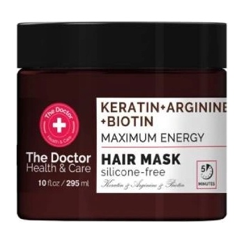 The Doctor Keratin + Arginine + Biotin Maximum Energy Mask 295 ml
