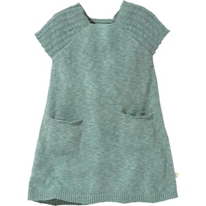 disana Детска рокля disana Kids' Linen Knitted Dress - Jade - размер 86/92 (EU) (701-3679-0412)