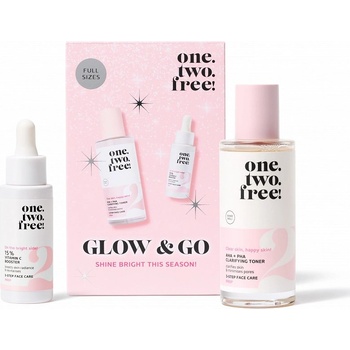 one.two.free! КОМПЛЕКТ ONE, TWO, FREE! Glow + Go Duo Set 24 - часов крем дамски