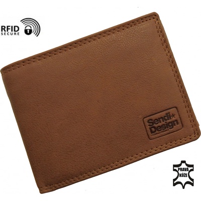 Sendi Design pánská kožená Světlé hnědá