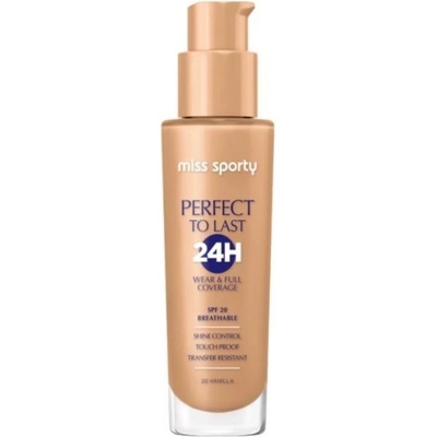 Miss Sporty Perfect to Last 24H meke up 20 Vanilla 20 30 ml