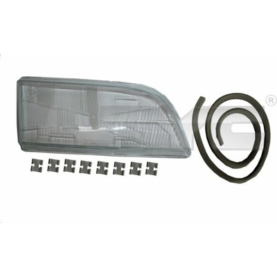 Rozptylové sklo reflektoru, hlavný svetlomet TYC 20-3729-LA-1 (203729LA1)