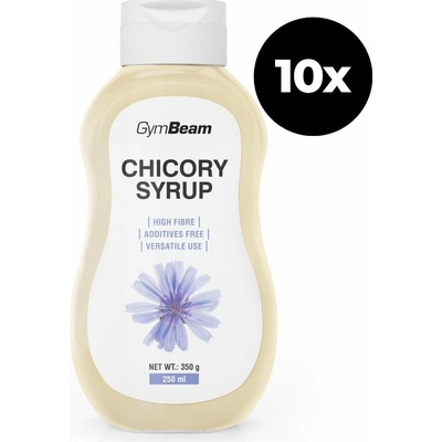 GymBeam čakankový sirup 10 x 250 ml