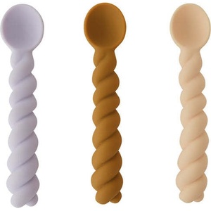 OYOY Mellow детски лъжички, топли цветове, 3 бр (M107155)