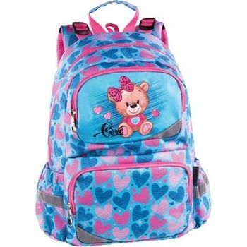 PULSE Раница Anatomic Teddy, синьо-розова (122290)