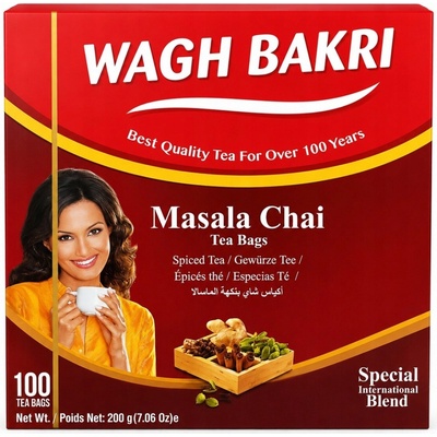 WAGH BAKRI Čaj Masala Chai 100 ks