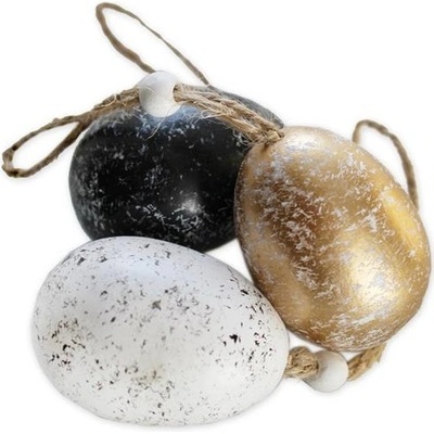 Vajíčka závěs PVC 6 ks / 4,5 cm mix