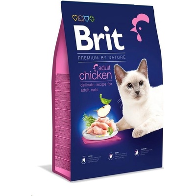 Brit Premium by Nature Cat. Adult Chicken 8 kg