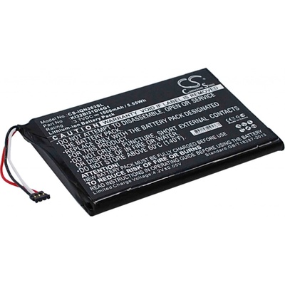 VHBW Batéria pre Garmin Nüvi 2689LMT, 1500 mAh - neoriginálne
