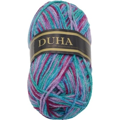 Duha 50 g – 770 tyrkysová, ružová, fialová