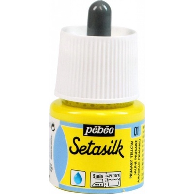 Pébéo Setasilk Farba na hodváb 01 Primary Yellow 45 ml