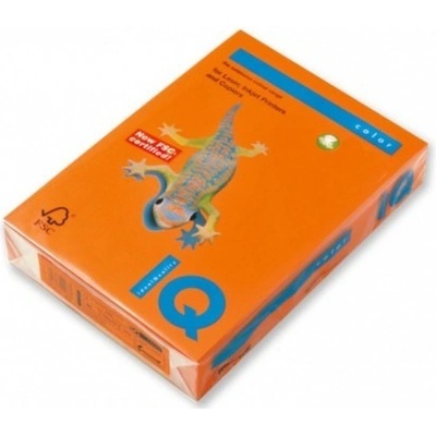 IQ Color kopírovací papír A4 160g/m2 oranžová