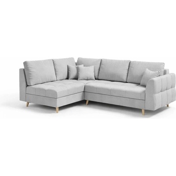 ROPEZ Сив ъглов диван (ляв ъгъл) Ariella - Ropez (Ariella Lewa tk. Cashmere 18)