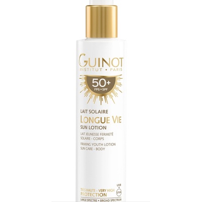 Guinot Longue Vie Стягащ Слънцезащитен лосион SPF 50+ 150 ml