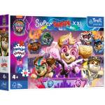 Trefl Puzzle 60 XXL Super Shape - Щастливи кученца / Viacom PAW PATROL: THE MIGHTY MOVIE 2023 (50036)