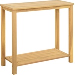vidaXL Градинска конзолна маса Светъл акация 80 x 35 x 75 cm (42026789)
