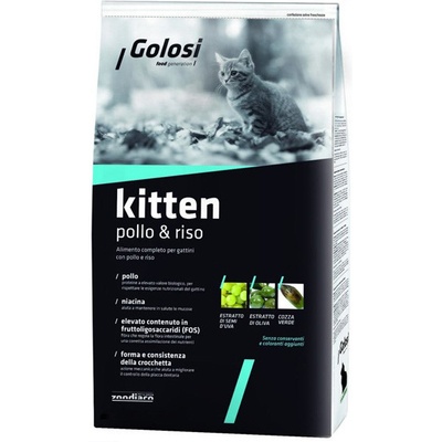 Golosi Cat Kitten Kuracie s ryžou 20 kg
