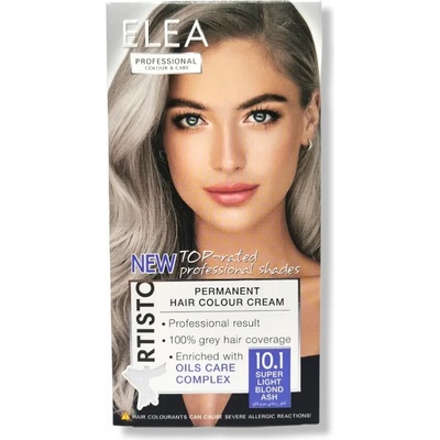 ELEA Professional боя за коса, Professional, Colour & Care, Номер 10.1, Super light blond ash