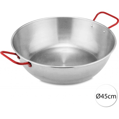 Garcima Oceľová WOK paella panvica 45 cm