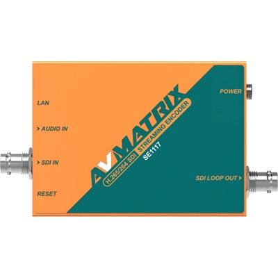 AVMATRIX SE1117 H.265/ H.264 SDI STREAMING ENCODER