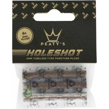 PEATY'S HOLESHOT Tubeless PUNCTURE PLUGGER REFILL PACK 6X 3 mm PPR-TPP-RP3-12 00085921_1_1