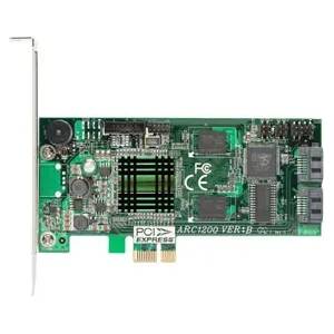 ARECA ARC-1200 2port internal PCI-Express controller, 128MB RAM, RAID 0, 1, JBOD, PCI-E x1 (ARC-1200)