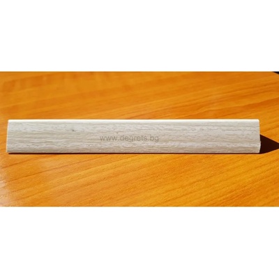 Декоративен pvc ъгъл Ясен Бял 2.7 м