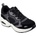 Skechers Дамски маратонки Skechers Mesh W Duraleather & Suede Overlay Low-Top Trainers Womens - Black