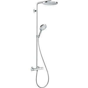 Hansgrohe Raindance Select S - Душ комплект Showerpipe с термостат, 3 струи, хром 27633000 (27633000)