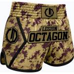 Octagon Тренировъчни шорти Octagon Legion Kickboxing/Muay Thai Premium patrol