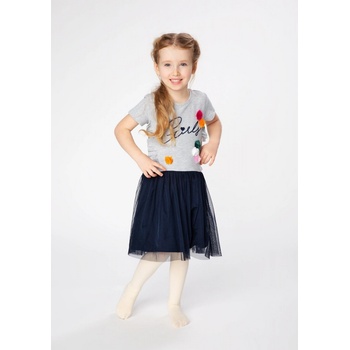 Detské bavlnené teplé pančuchy JULIA 80 DEN Marilyn Cappucino