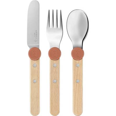 Opinel Detský príbor Le Petit Gourmet koralová uni