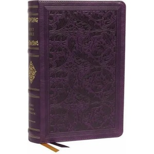 KJV, Personal Size Reference Bible, Sovereign Collection, Leathersoft, Purple, Red Letter, Comfort Print | Thomas Nelson (ISBN: 9780785239253)
