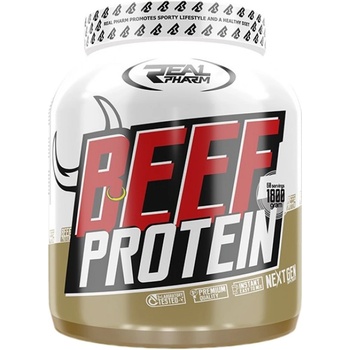 REAL PHARM Beef Protein [1800 грама] Бял шоколад с ананас