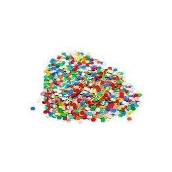 Konfety papírové barevný mix 100g
