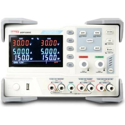Uni-T UDP3305C laboratorní zdroj s nastavitelným napětím, 0 - 30 , 0 - 5 A, 315 W, USB zařízení , hostitelský port USB ,