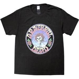 The Grateful Dead Bertha Circle Vintage Wash Very Dark Charcoal Grey XL Риза (GRATETS08MC04)