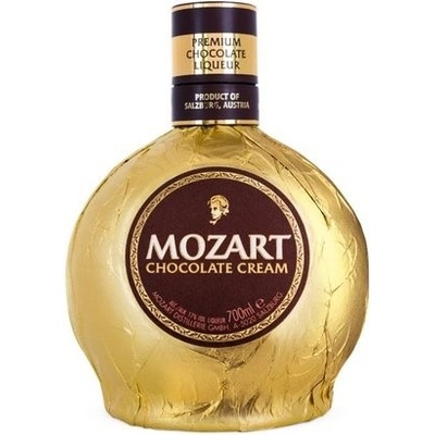 Mozart Gold Chocolate Cream 17% 0,7 l (holá láhev)