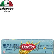 Barilla bezlepkové špagety 400 g