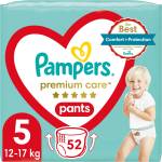 Pampers Бебешки пелени гащи Pampers - Premium Care 5, 52 броя (15105)