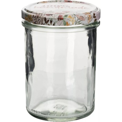 Gastro Zaváracie poháre skrutkovacie viečko s nápisom „handmade“ 6 ks x 230ml