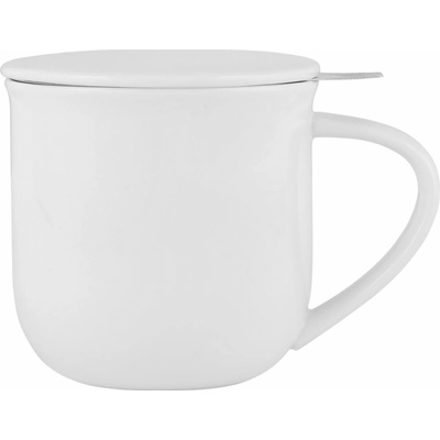 Viva Scandinavia Hrnček s infuzérom na čaj MINIMA EVA biela porcelán 350 ml
