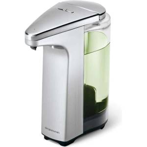 simplehuman - Безконтактен дозатор за течен сапун, 237 мл, матов никел ST1023 (ST1023)