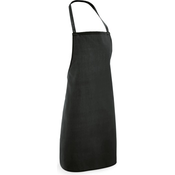 CURRY Zástěra z bavlny a polyesteru Černá