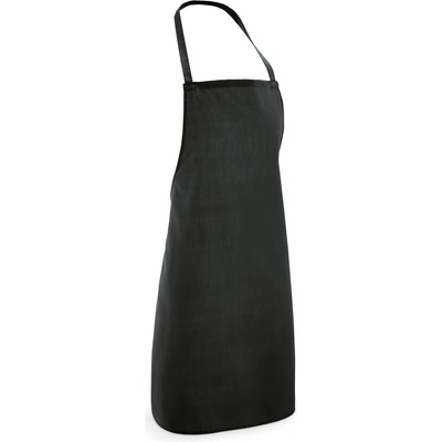 CURRY Zástěra z bavlny a polyesteru Černá